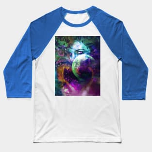 Space Wild Woman Baseball T-Shirt